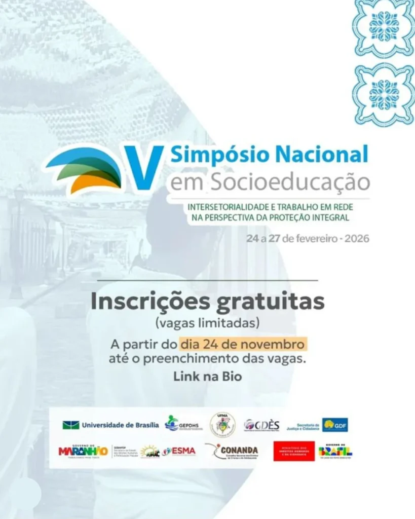 V Simpósio Nacional em Socioeducação
