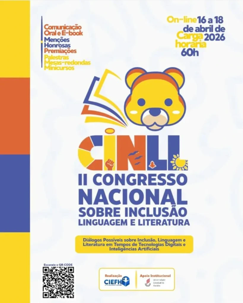 II Congresso Nacional sobre Inclusão, Linguagem e Literatura