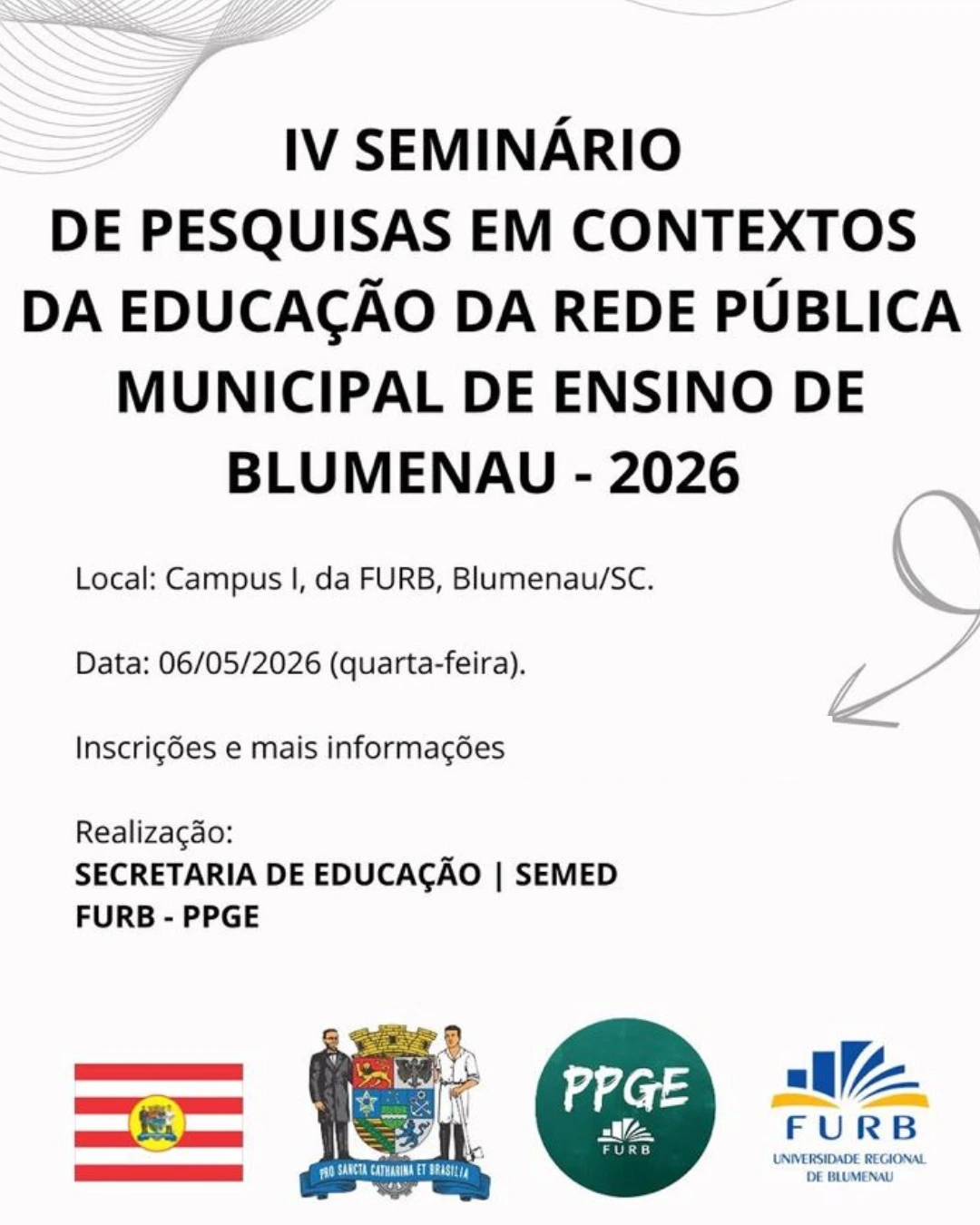 IV Seminário de Pesquisas em Contextos da Educação