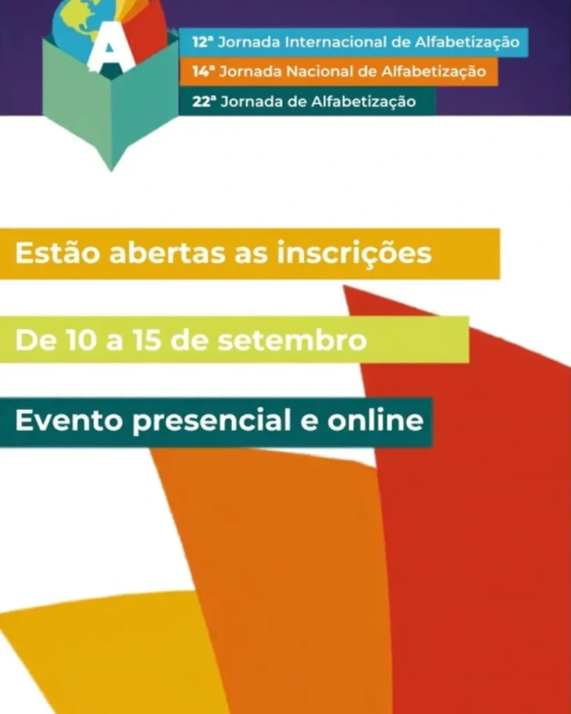 12ª Jornada Internacional de Alfabetização: desafios para a alfabetização na idade certa